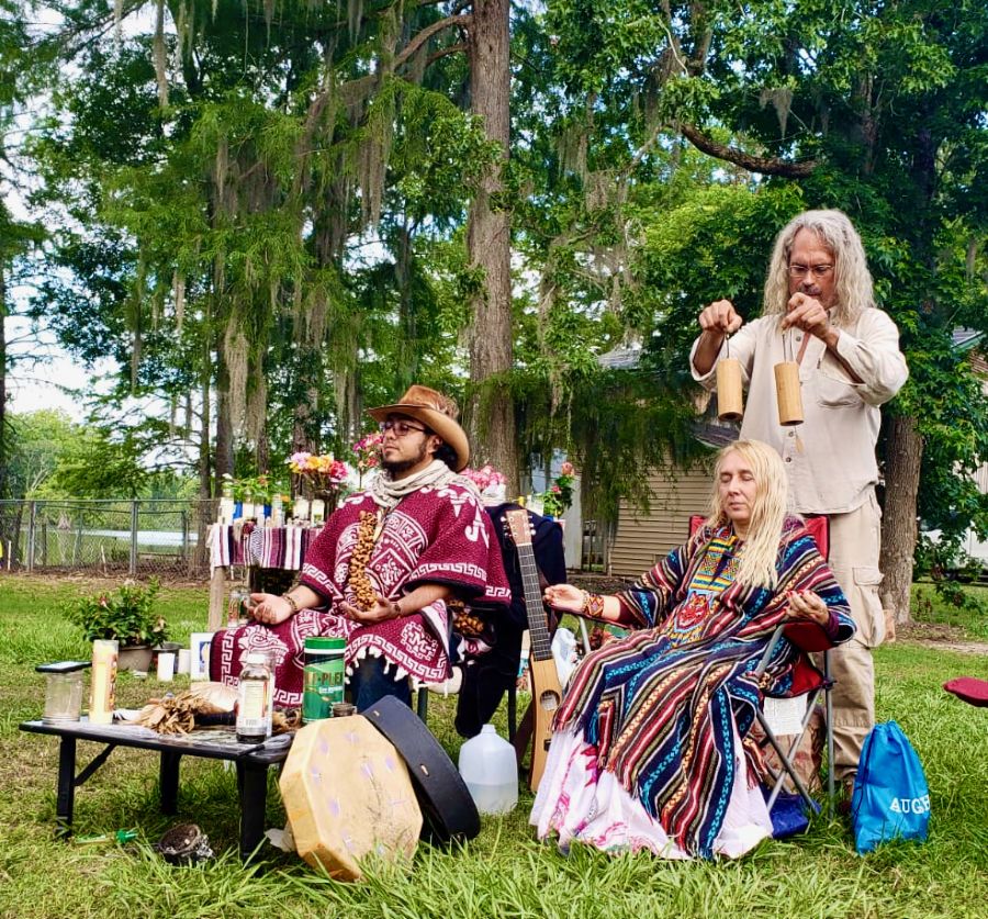 Energy work in ceremony