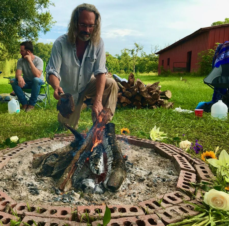 Working with the sacred fire
